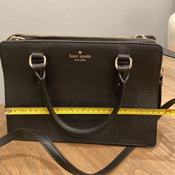 Kate spade black purse with shoulder strap - Picture 6 of 10
